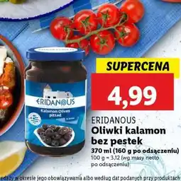Lidl ERIDANOUS Oliwki kalamon bez pestek oferta