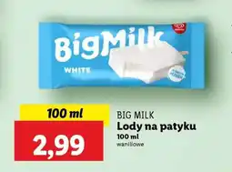 Lidl Big Milk Lody na patyku oferta