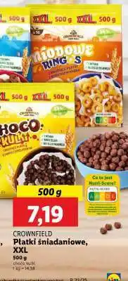 Lidl Crownfield Płatki śniadaniowe, XXL oferta