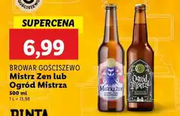 Lidl Browar Gościszewo Mistrz Zen lub Ogród Mistrza oferta