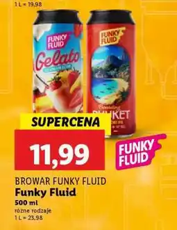 Lidl FUNKY FLUID oferta
