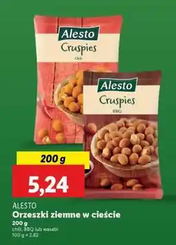 Lidl ALESTO Orzeszki ziemne w cieście oferta