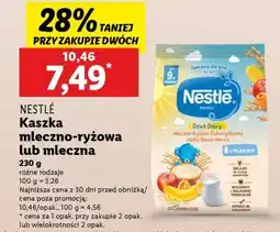 Lidl NESTLÉ Kaszka mleczno-ryzowa lub mleczna oferta