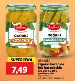 Lidl Ogórki kozieckie lub kaszubskie oferta