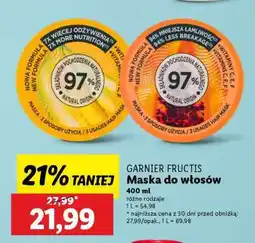 Lidl GARNIER FRUCTIS Maska do włosów oferta