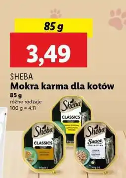 Lidl SHEBA Mokra karma dla kotów oferta