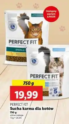 Lidl PERFECT FIT Sucha karma dla kotów oferta