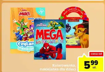 Biedronka Mega kolorowanka spiderman 1 SZT oferta