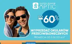SuperPharm Wyprzedaż okularów przeciwsłonecznych oferta