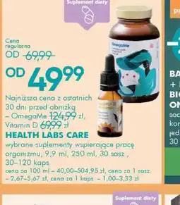 SuperPharm Health Labs Care oferta