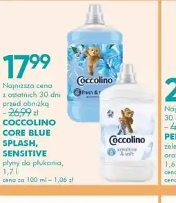SuperPharm Coccolino Core Blue, Splash, Sensitive oferta