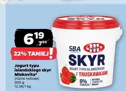 Netto Jogurt typu islandzkiego Mlekovita oferta