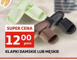 Auchan Klapki damskie lub męskie oferta