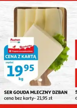 Auchan Ser Gouda Mleczny Dzban oferta