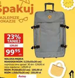 Auchan Walizka miękka Roadsign oferta