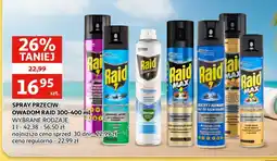 Auchan Spray przeciw owadom Raid oferta