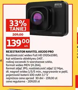 Auchan Rejestrator Navitel AR200 PRO oferta