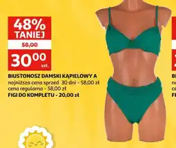 Auchan Biustonosz damski kąpielowy A oferta