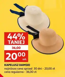 Auchan Kapelusz damski oferta