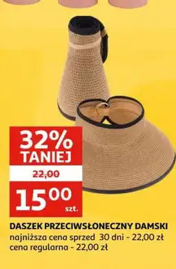 Auchan Daszek przeciwsłoneczny damski oferta