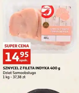 Auchan Sznycel z fileta indyka oferta