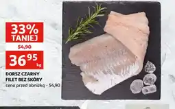 Auchan Dorsz czarny filet bez skóry oferta