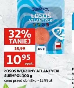 Auchan Losoś wędzony atlantycki Suempol oferta
