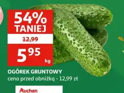 Auchan Ogórek gruntowy oferta