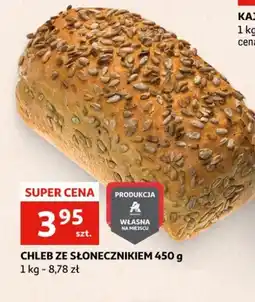 Auchan Chleb ze słonecznikiem oferta