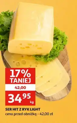Auchan Ser Hit z Ryk Light oferta