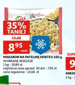 Auchan Makaron na patelnię Hortex oferta