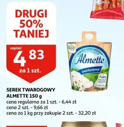 Auchan Serek twarogowy Almette oferta