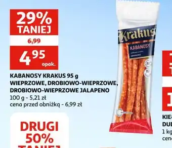 Auchan Kabanosy Krakus oferta