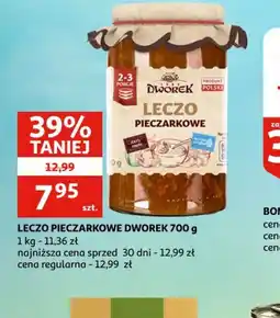 Auchan Leczo pieczarkowe Dworek oferta