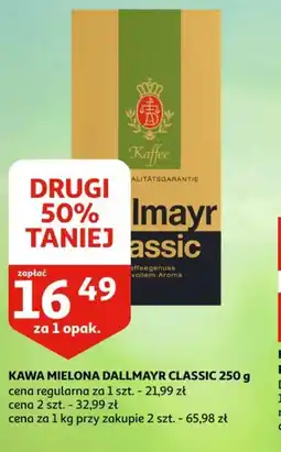 Auchan Kawa mielona Dallmayr Classic oferta