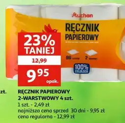 Auchan Ręcznik papierowy Auchan oferta