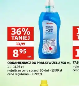 Auchan Odkamieniacz do pralki w żelu oferta
