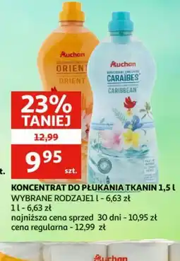 Auchan Koncentrat do płukania tkanin Auchan oferta