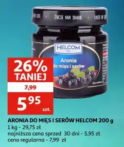 Auchan Aronia do mięs i serów Helcom oferta