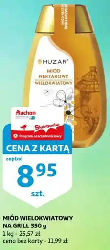 Auchan Miód wielokwiatowy Na Grill oferta
