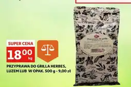 Auchan Przyprawa do grilla Herbes oferta