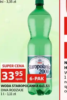Auchan Woda Staropolanka oferta