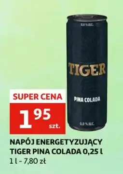 Auchan Napój energetyzujący Tiger Pina Colada oferta