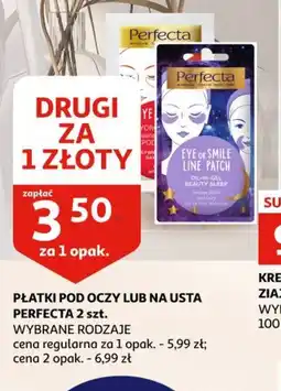 Płatki pod oczy lub na usta Perfecta
