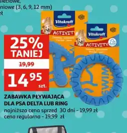 Auchan Zabawka pływająca dla psa Delta lub Ring oferta