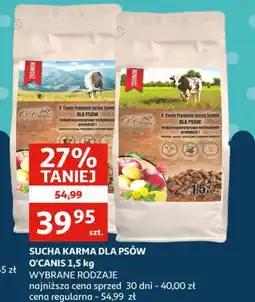 Auchan Sucha karma dla psów O'Canis oferta