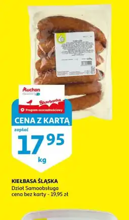 Auchan Kiełbasa śląska oferta