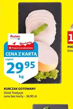 Auchan Kurczak gotowany oferta