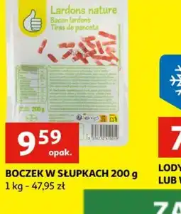 Auchan Boczek w słupkach oferta