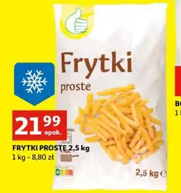 Auchan Frytki proste oferta